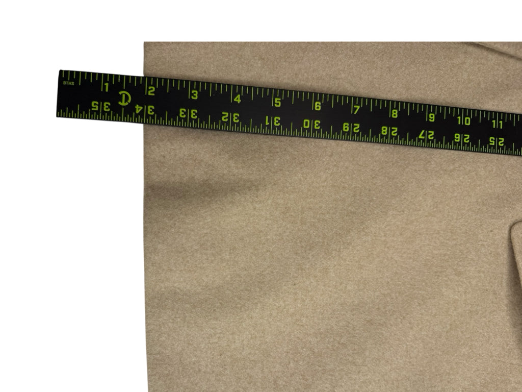 BANANA REPUBLIC Beige Italian Melton Wool Blend Peacoat Size M