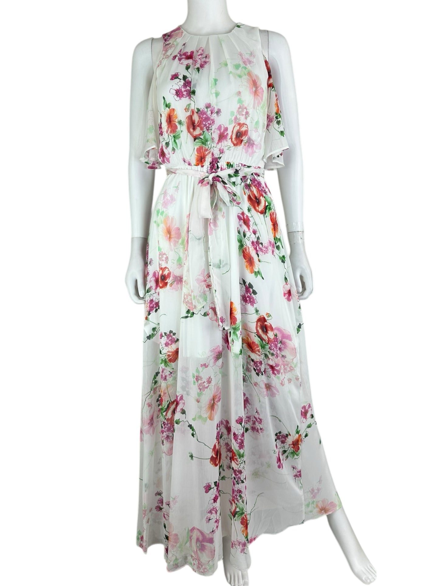 Calvin Klein Floral Maxi Dress Size S