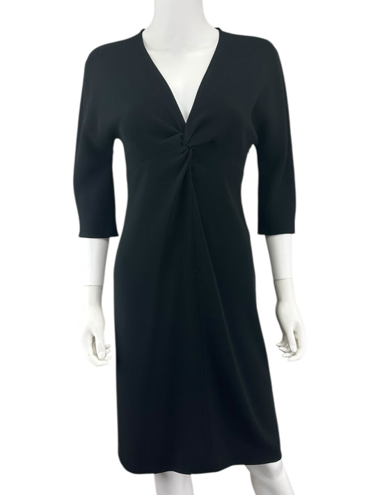 MaxMara Black Midi Cocktail Dress Size 4