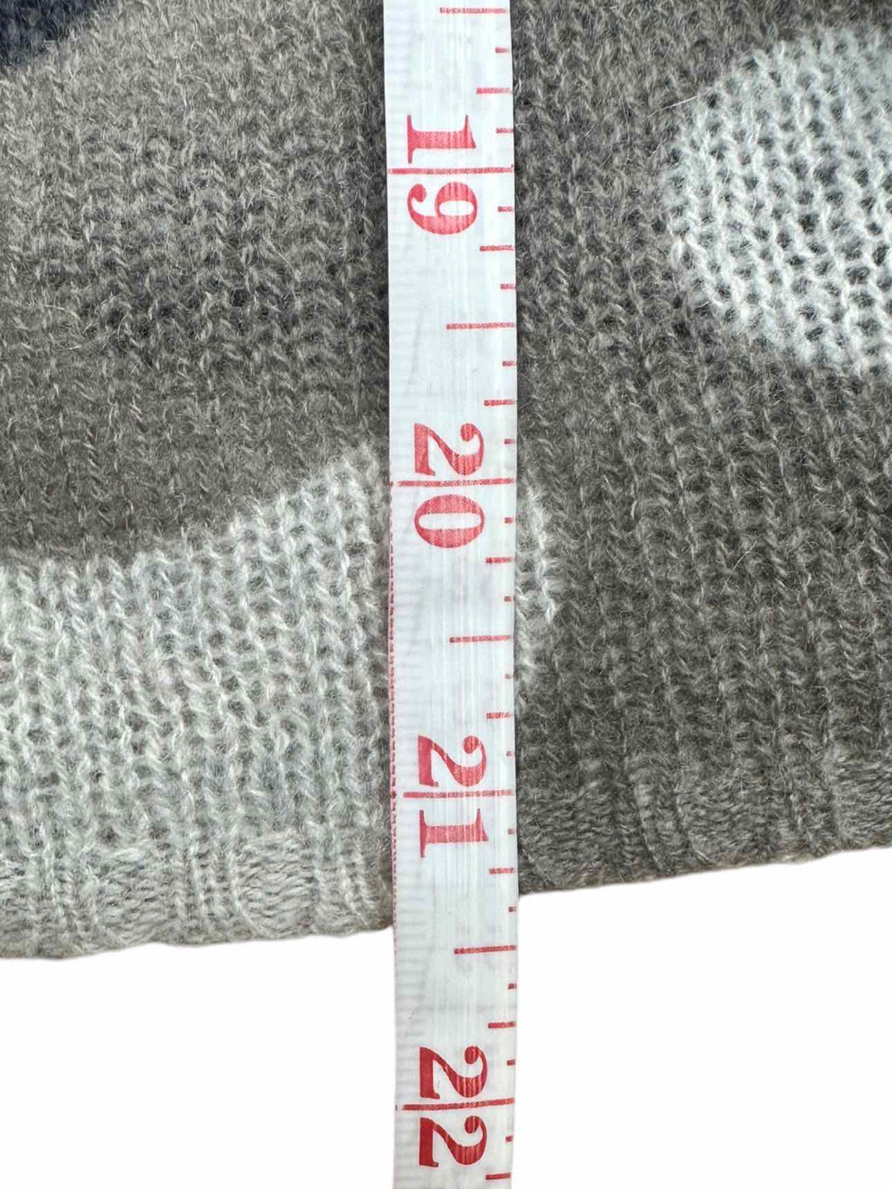 SKULL CASHMERE Gray Camoflauge Cashmere Sweater Size S