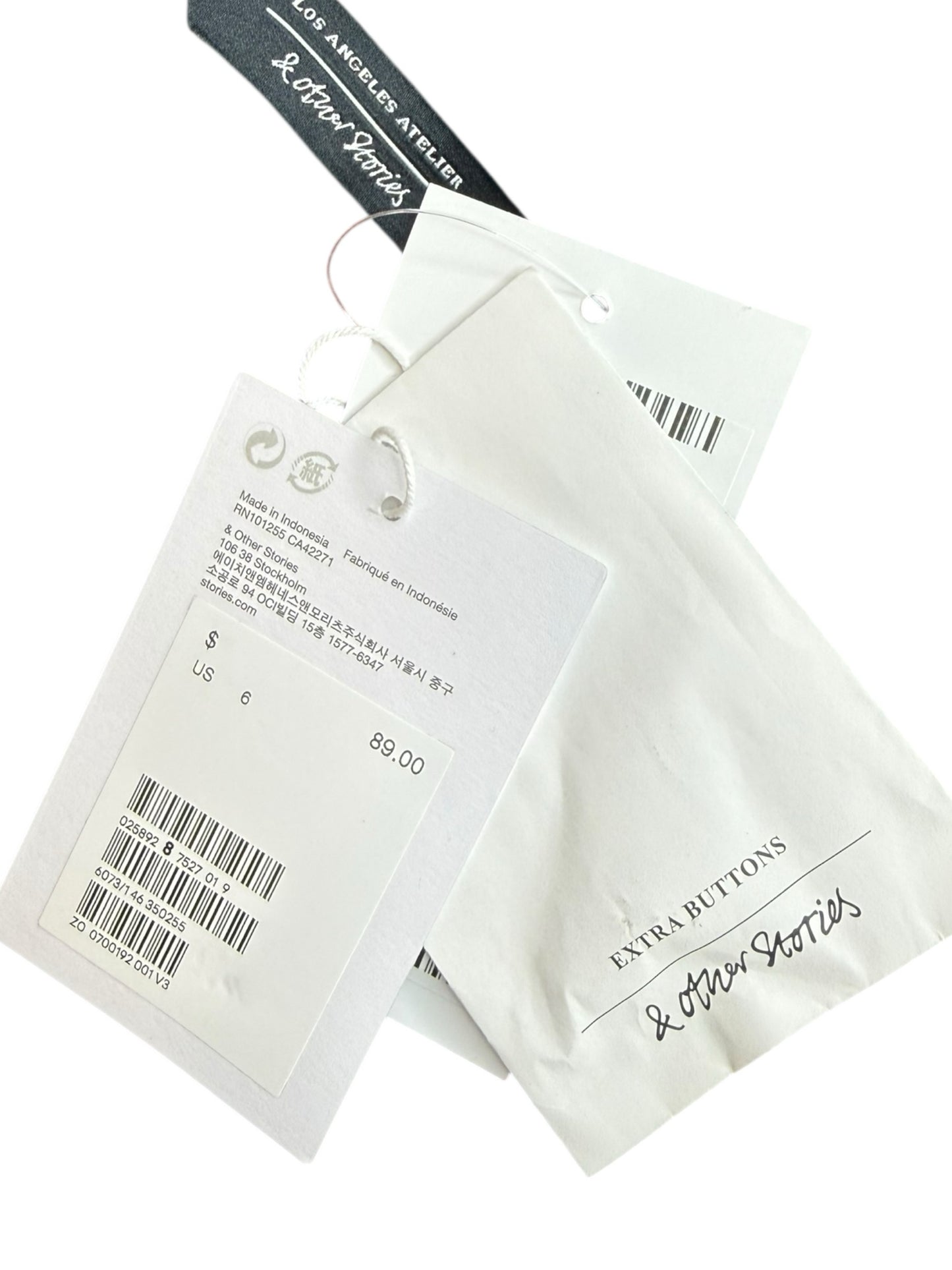 Los Angeles Atelier & Other Stories Size 6 Jumpsuit