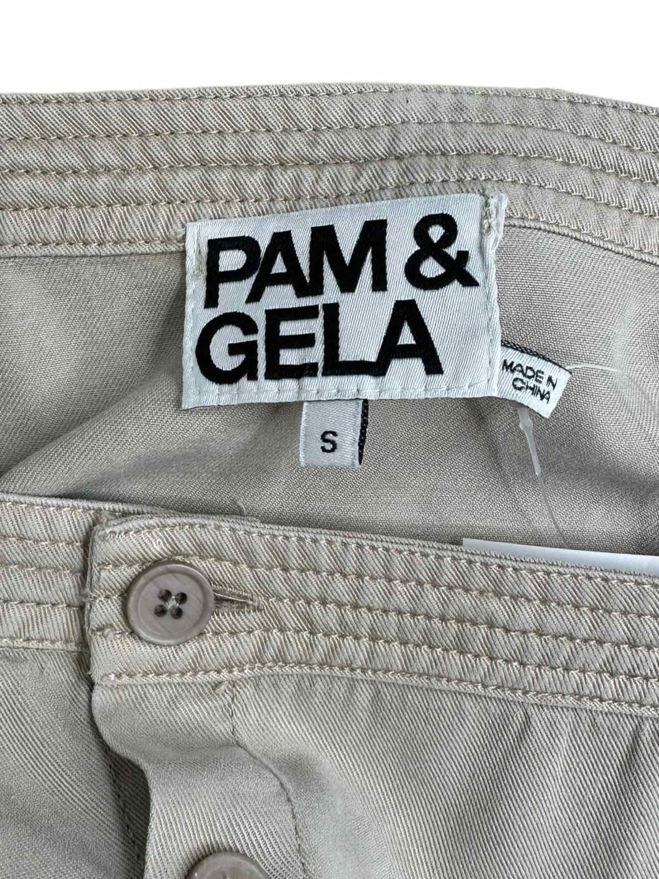 PAM&GELA Khaki Utility Romper Size S