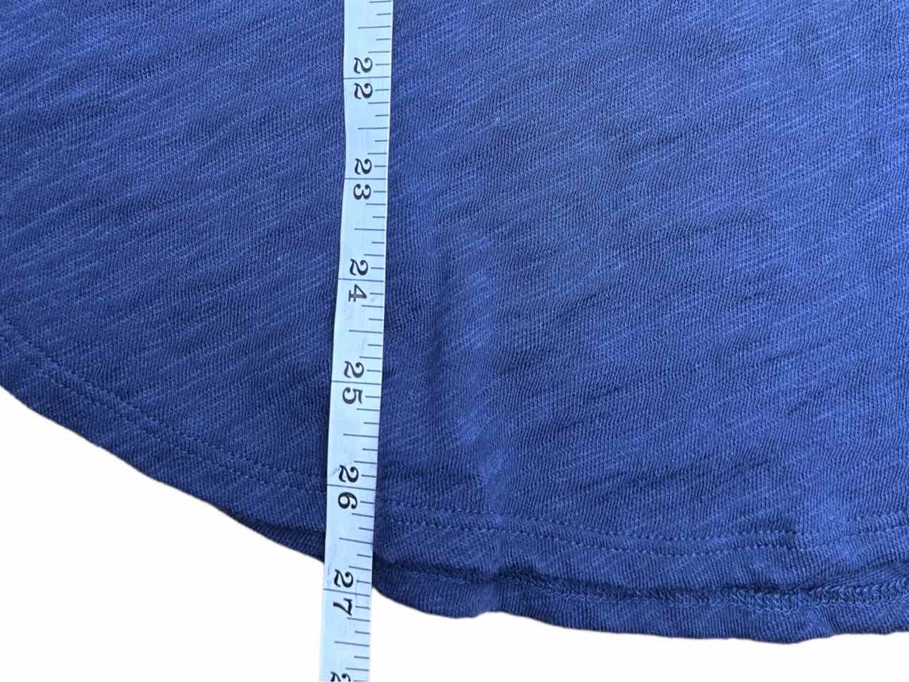 ATM NWT Navy 100% Cotton Knit Top Size S