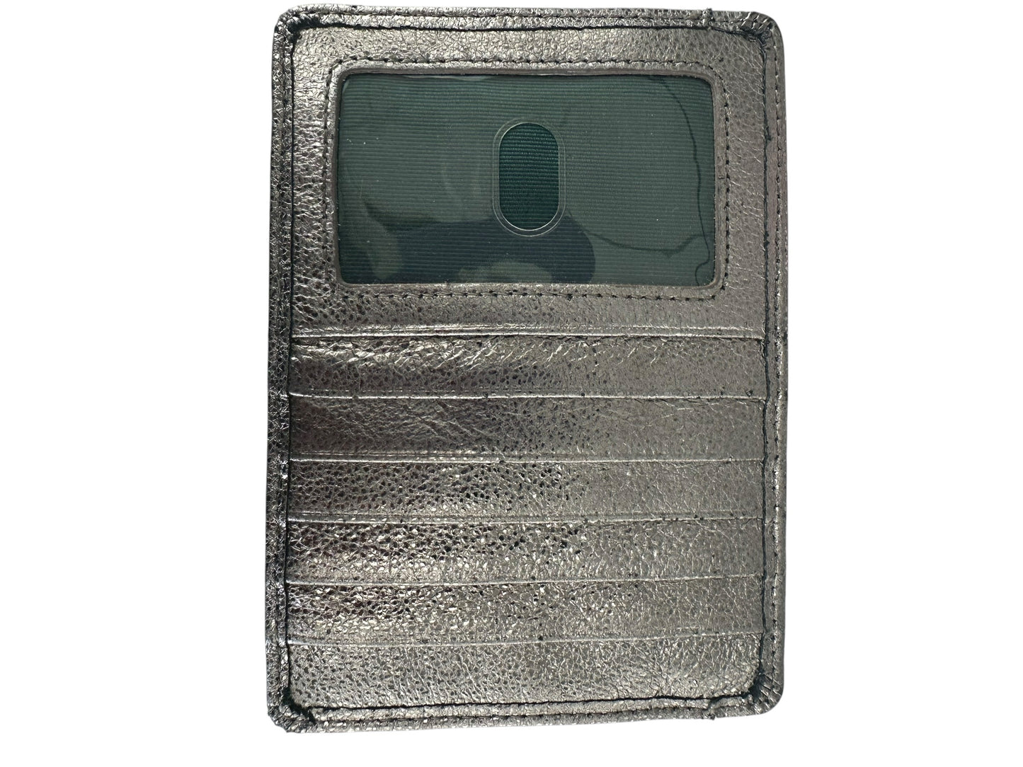 hobo Kai Pearled Silver Card Holder