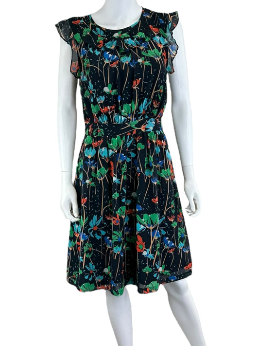 Hi there by Karen Walker Navy Casual Dress Size 6
