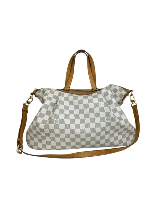 Louis Vuitton Damier Azur Siracusa DM Designer Handbag