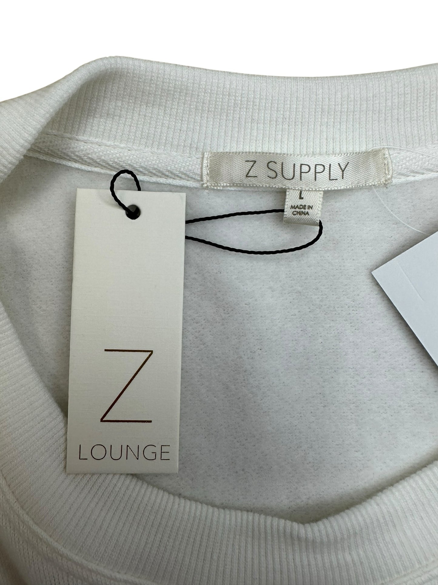 Z SUPPLY NWT Cheers Sweatshirt Size L