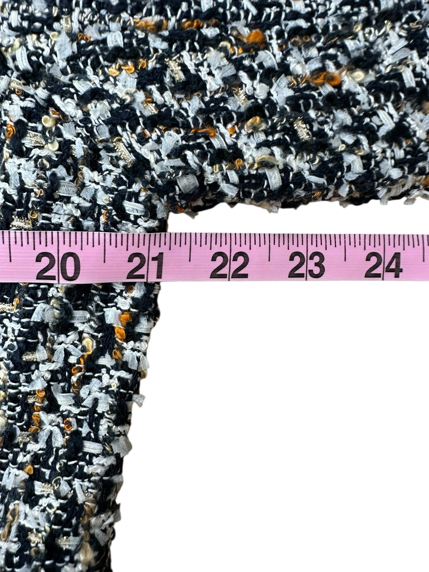 Lafayette 148 New York Devin Double Breasted Tweed Blazer Size 12