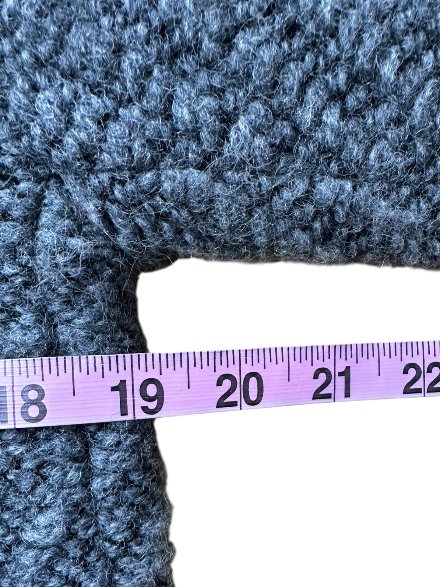 DOLCE & GABBANA Gray Mongolian Lamb Peacoat Size 42