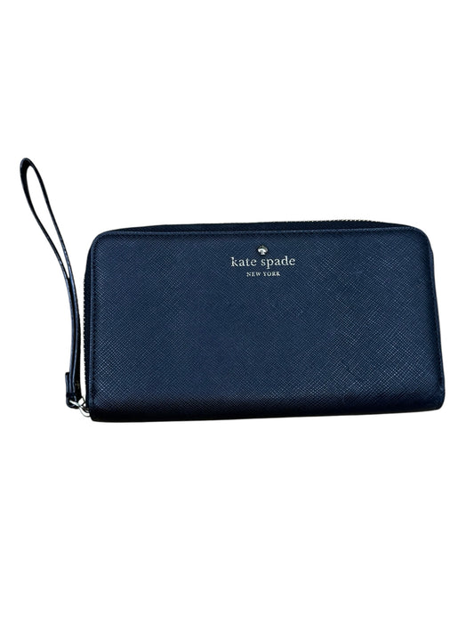 Kate Spade Black Leather Wristlet