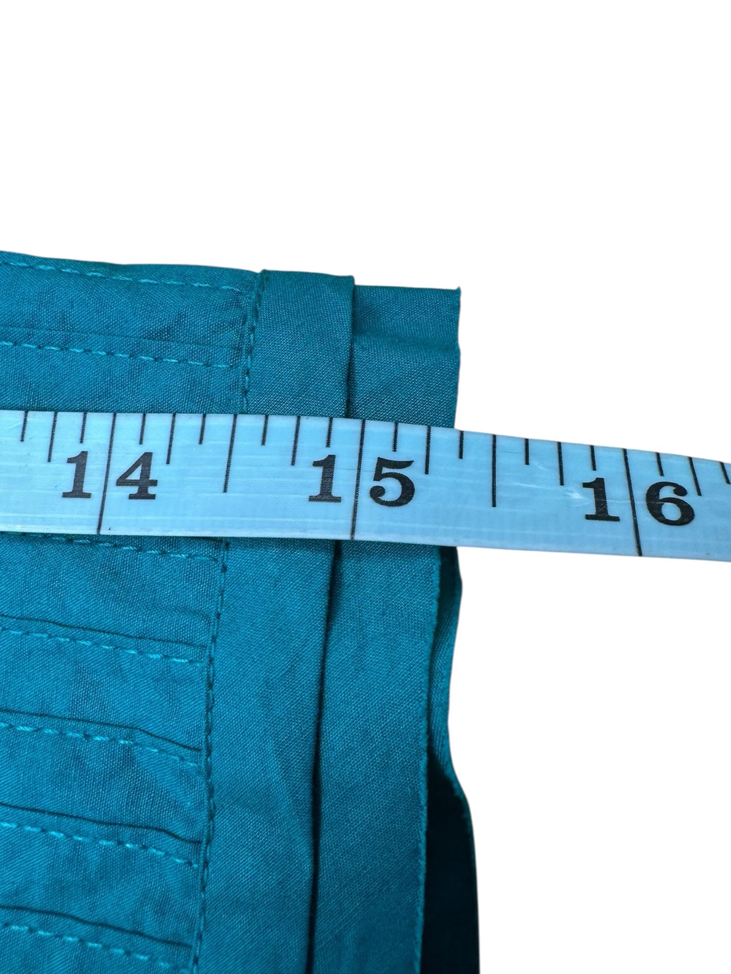 ULLA JOHNSON Teal Rina High Rise Shorts Size 0