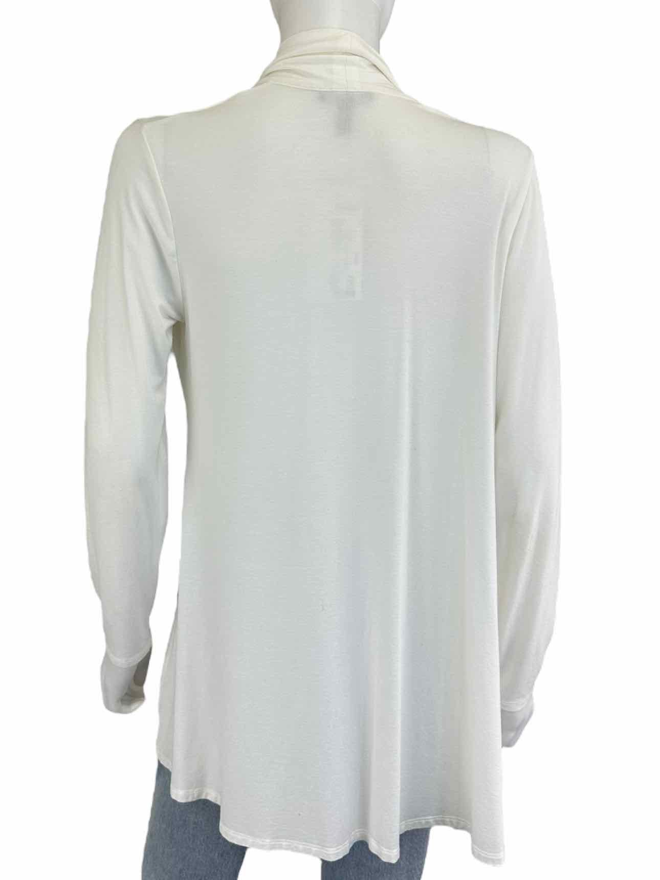 EILEEN FISHER White Sweater Cardigan Size S