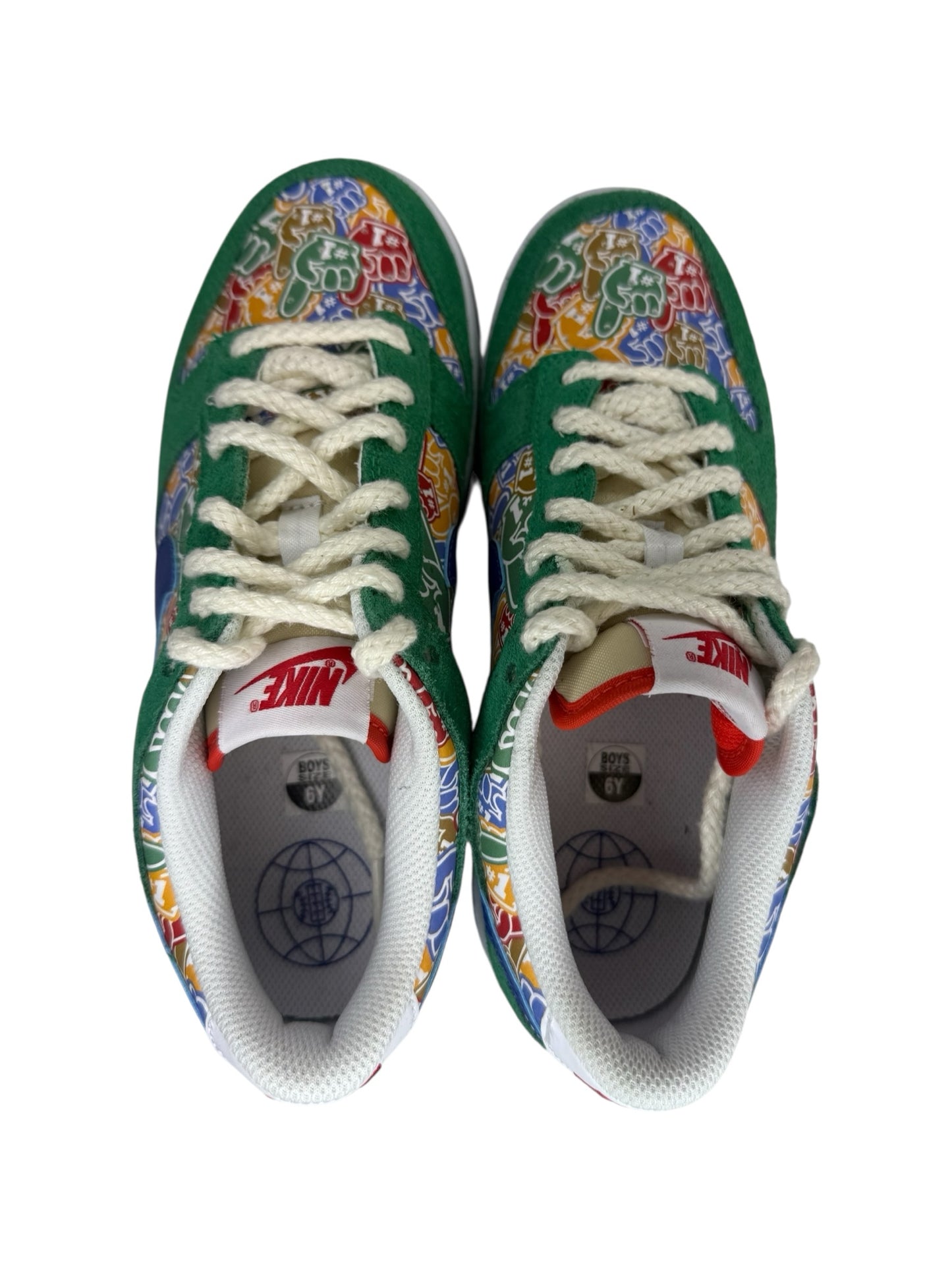 Nike Foam Finger Dunk Low Sneakers Size 7.5