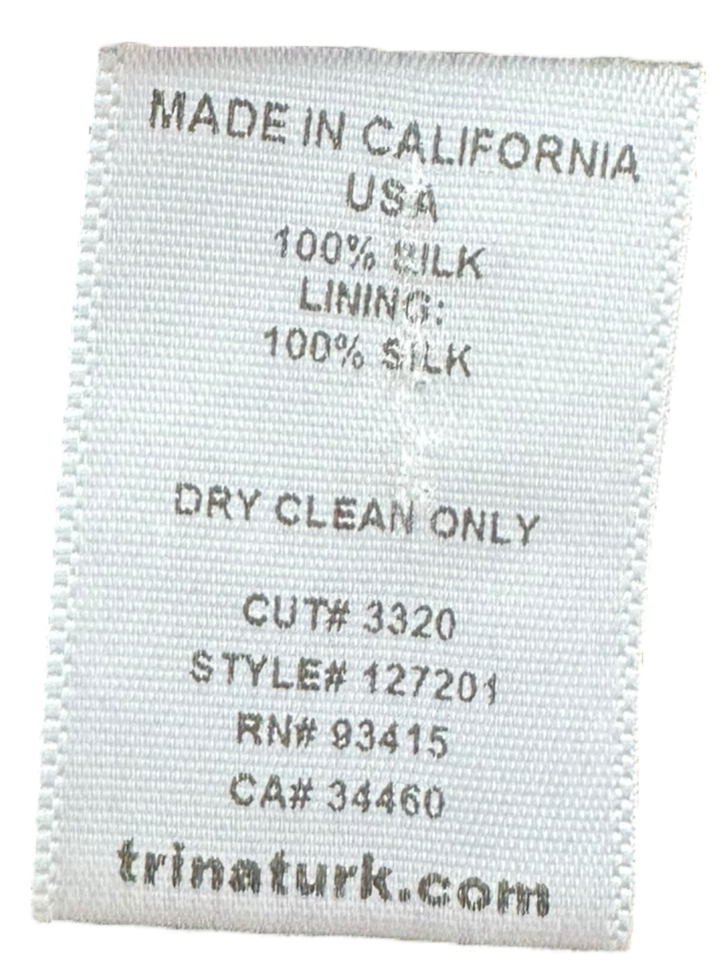 TRINA TURK Size S BASE Blouse