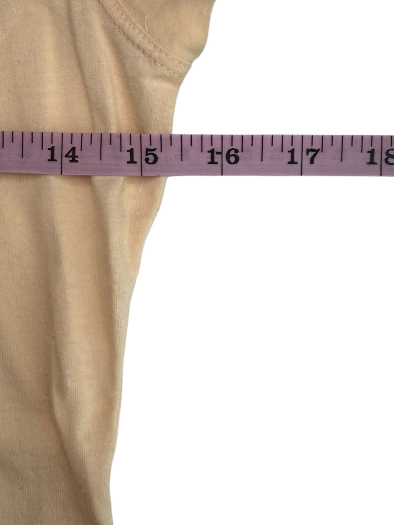 Johnny Was Peach 100% Cotto Embroidered Knit Top Size S