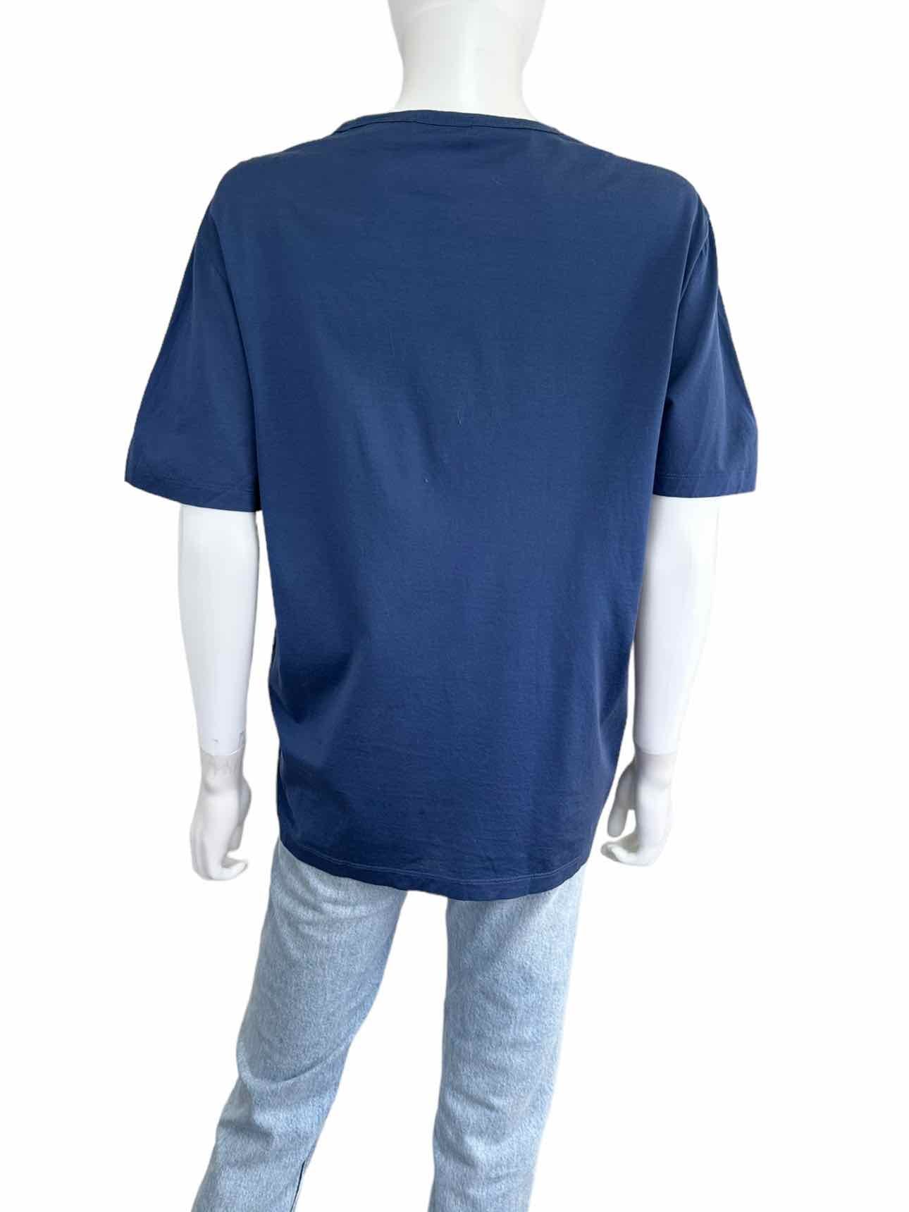 Theory Blue Crewneck Top Size L