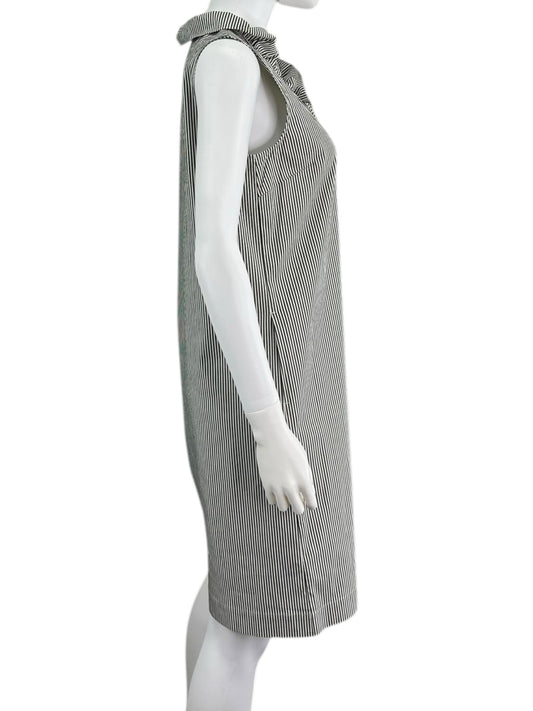 LAFAYETTE 148 NEW YORK Black And White Dress Size S