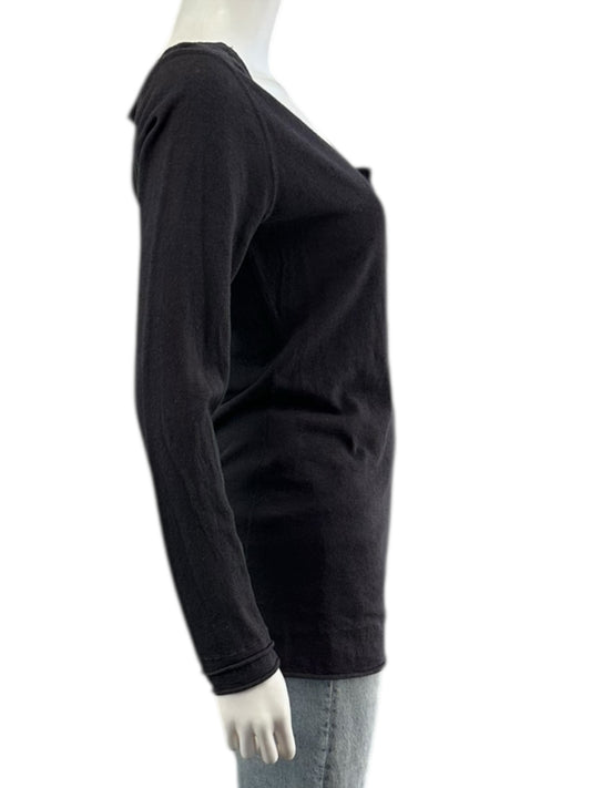 Soft Surroundings NWT Gray Linen Sweater Size XS