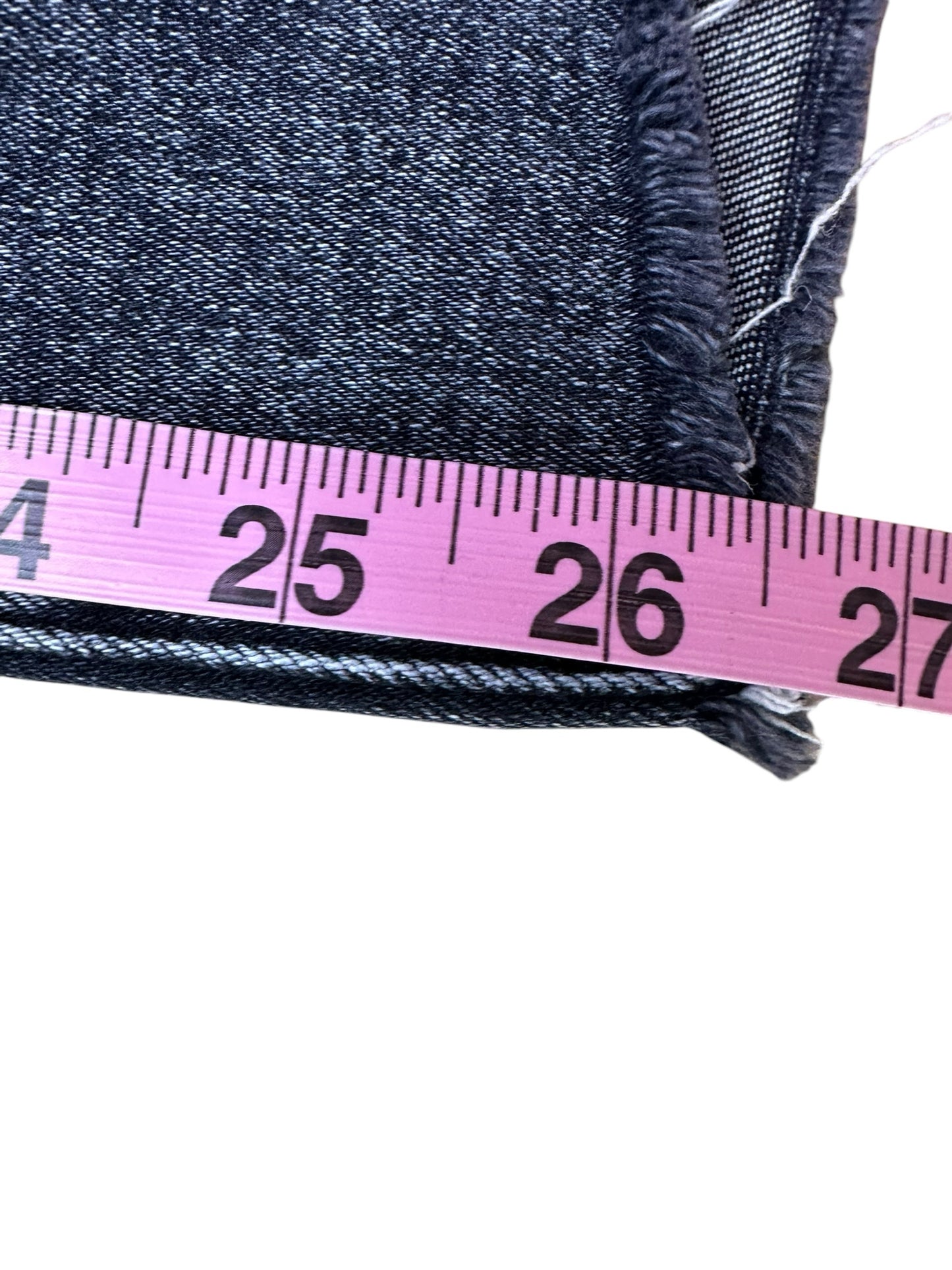 MOTHER Black Cropped Jeans Size 24