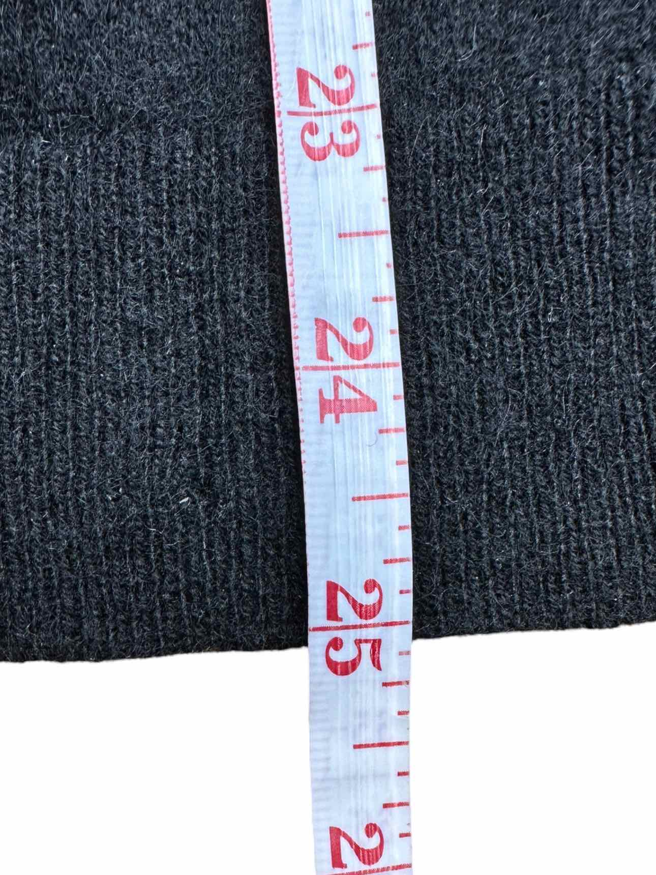 WHITE + WARREN Black 100% Cashmere Turtleneck Sweater Size M