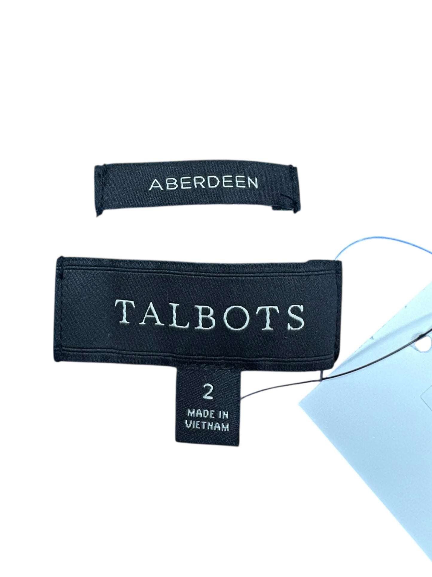 Talbots Electric Blue Cotton Blazer Size 2