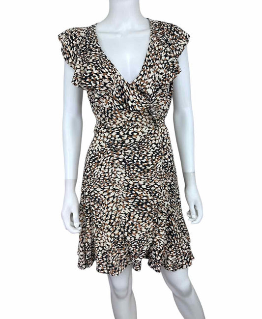Free People NWT Leopard Print Wrap Dress Size M