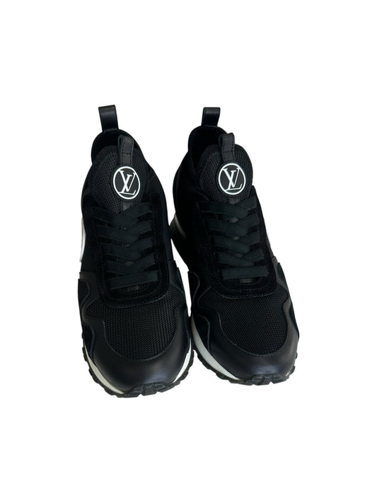 Louis Vuitton Black Run Away Sneakers Size 38