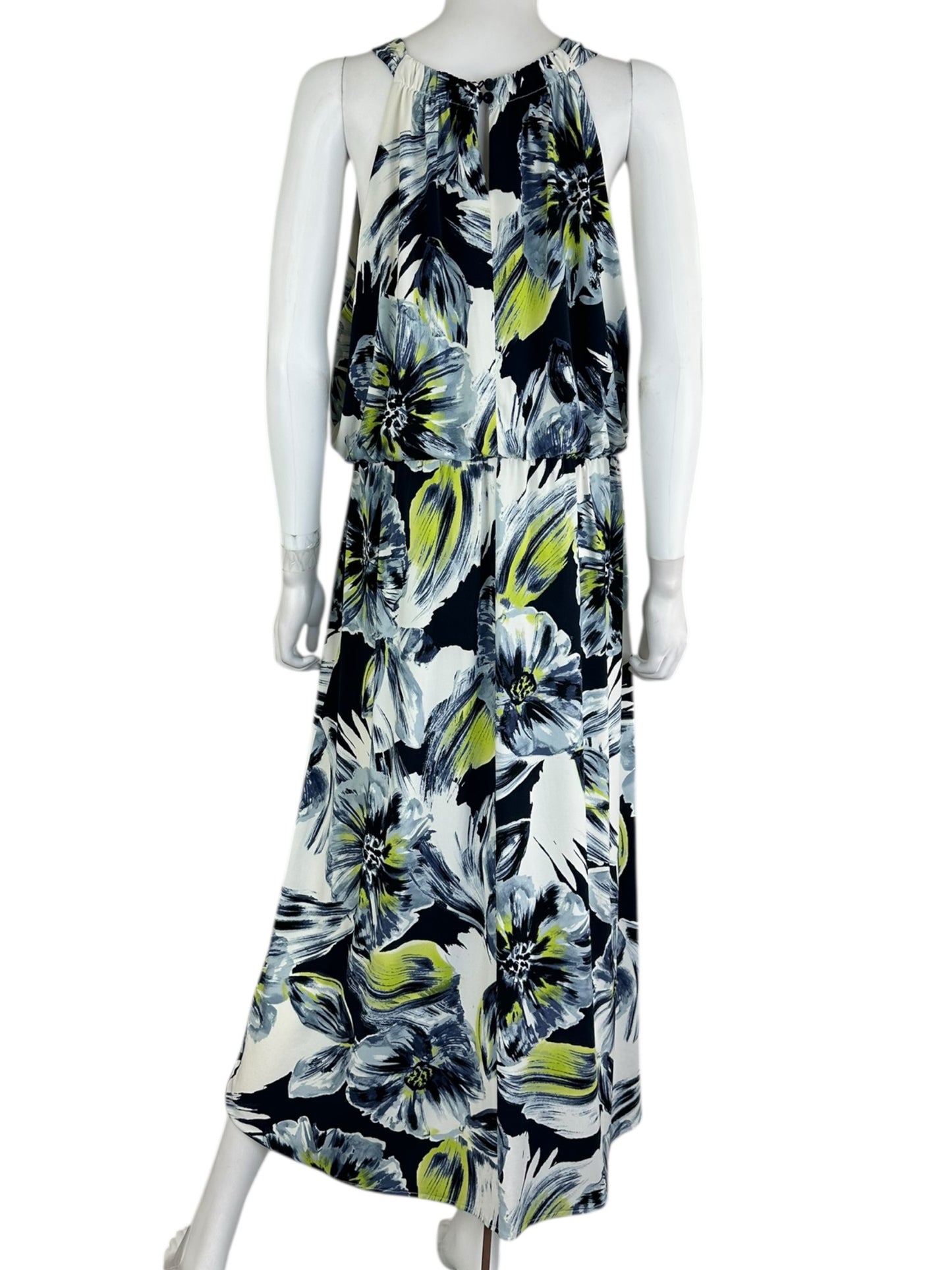 Chicos Floral Multicolored Casual Dress Size LP