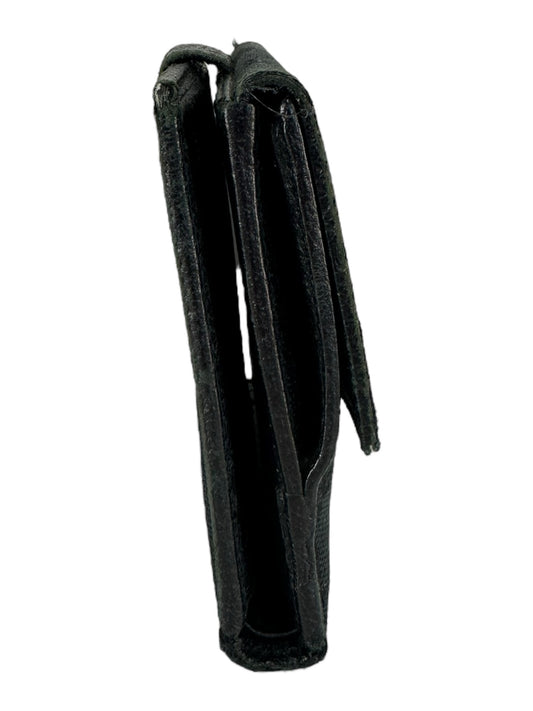 Gucci Black GG Canvas 2 Fold Wallet Wallet