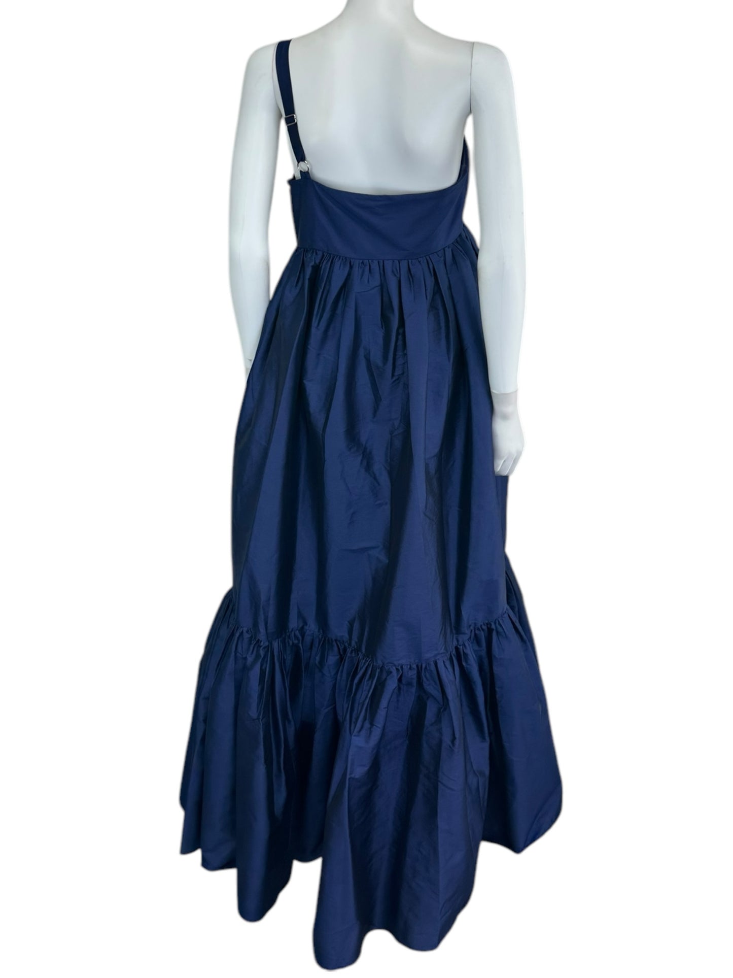 atsu Blue One Strap Maxi Formal Dress NWT Size S
