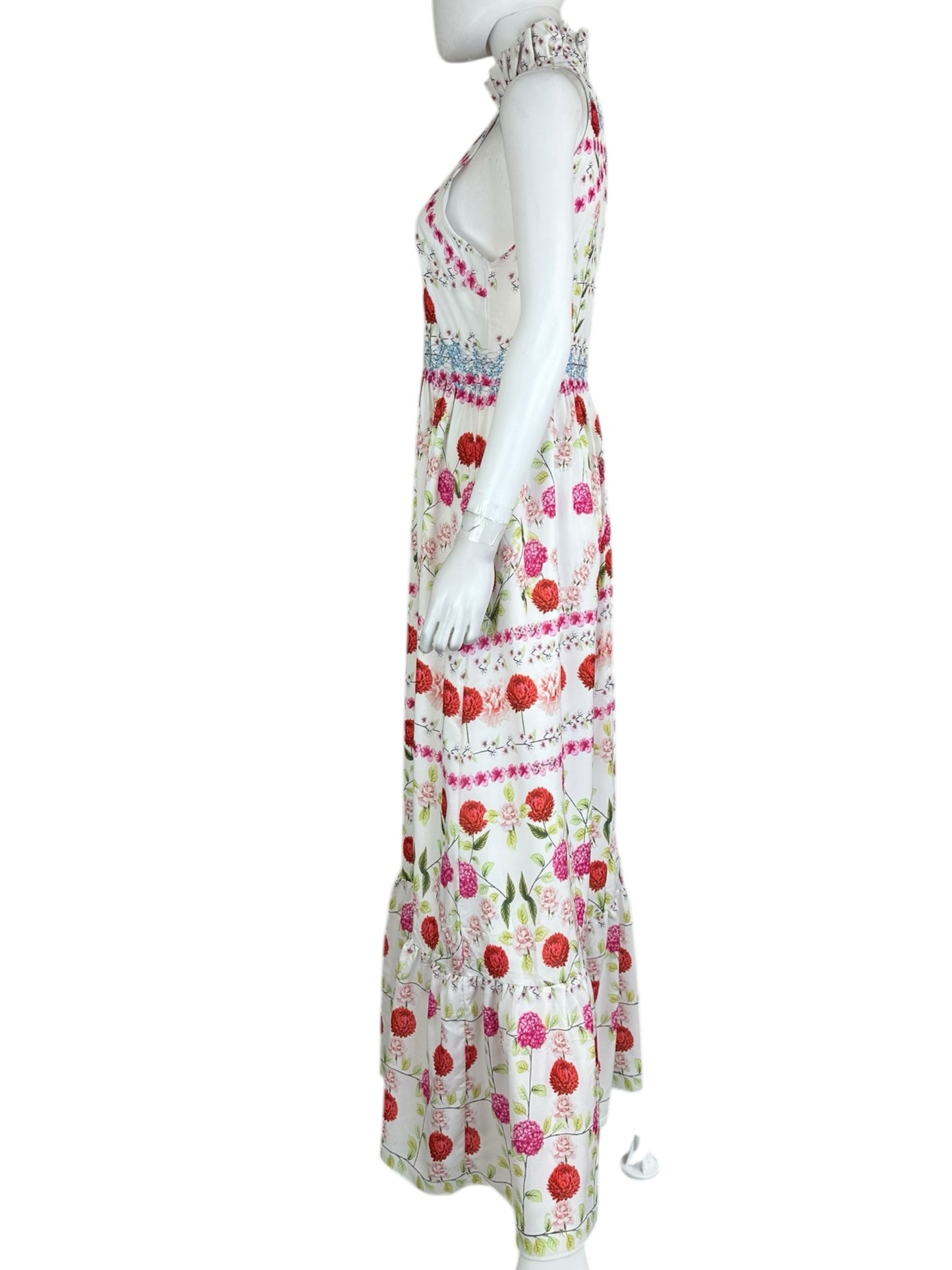 BEULA White Floral Sundress Size M
