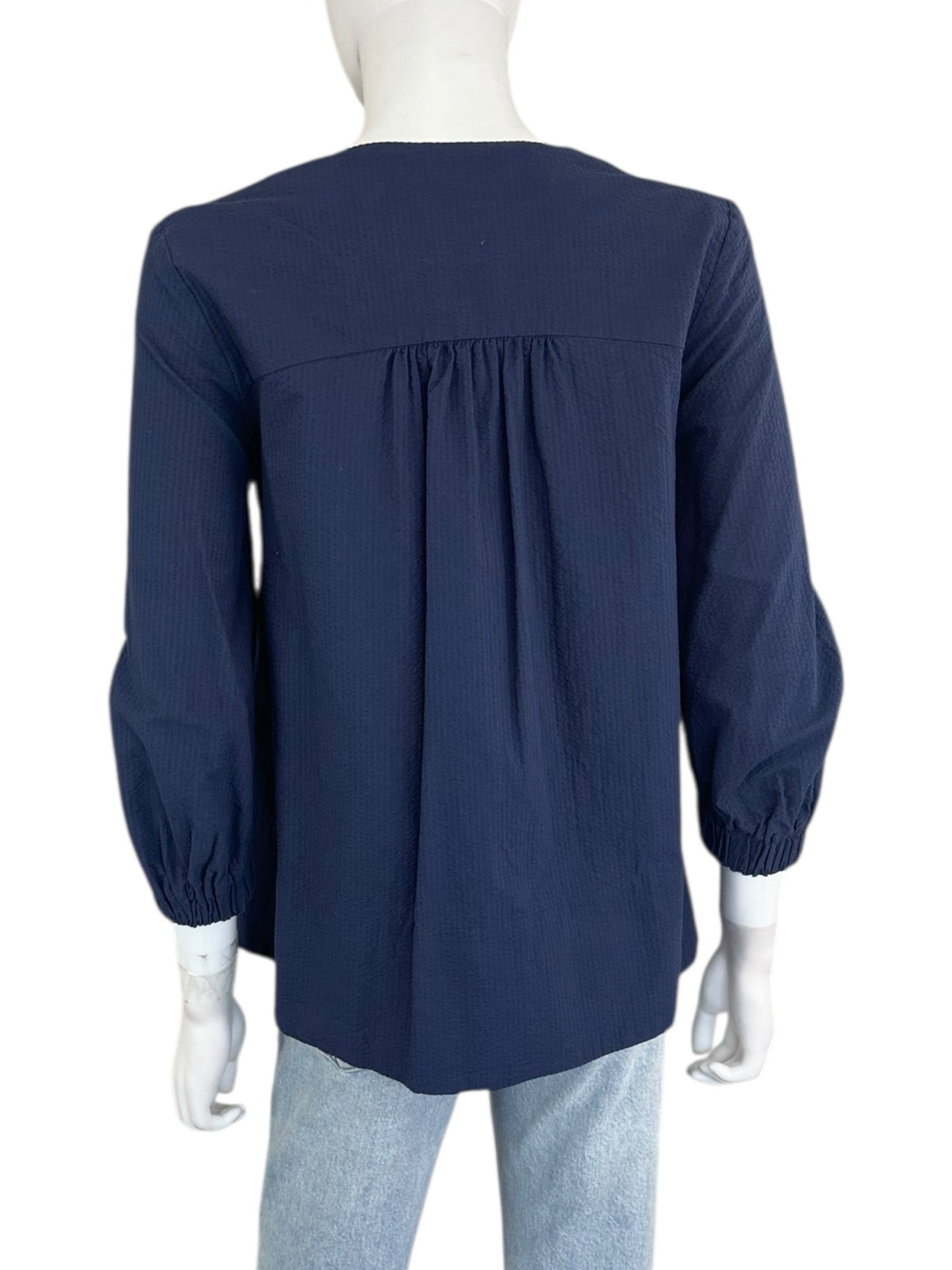 POMANDER PLACE Navy Long SLeeve Size XS