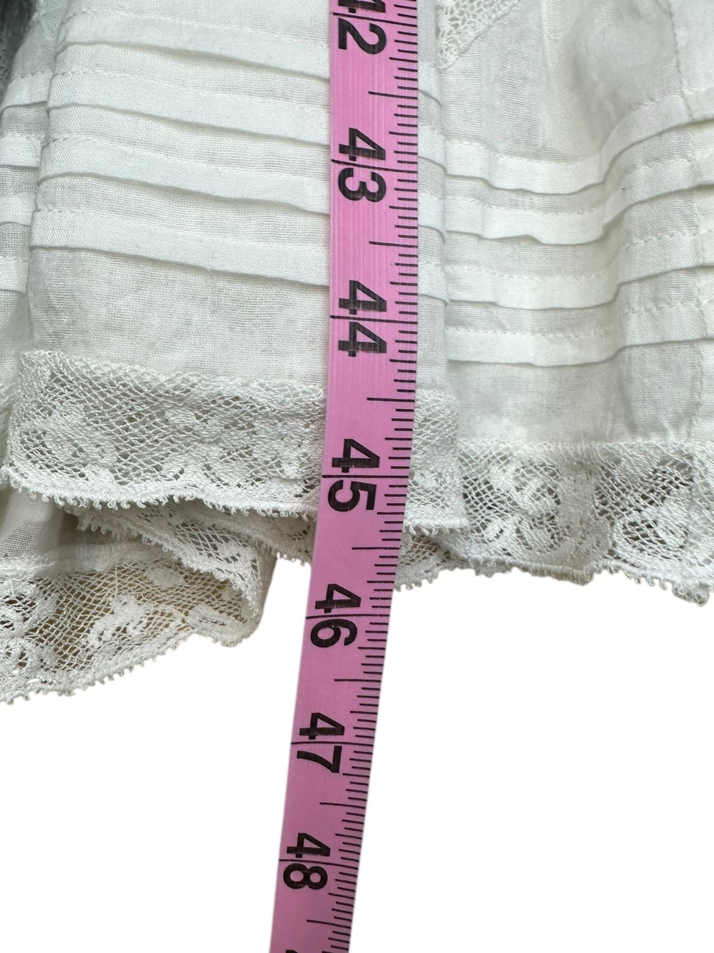 DOEN White Lace Maxi Dress Size S