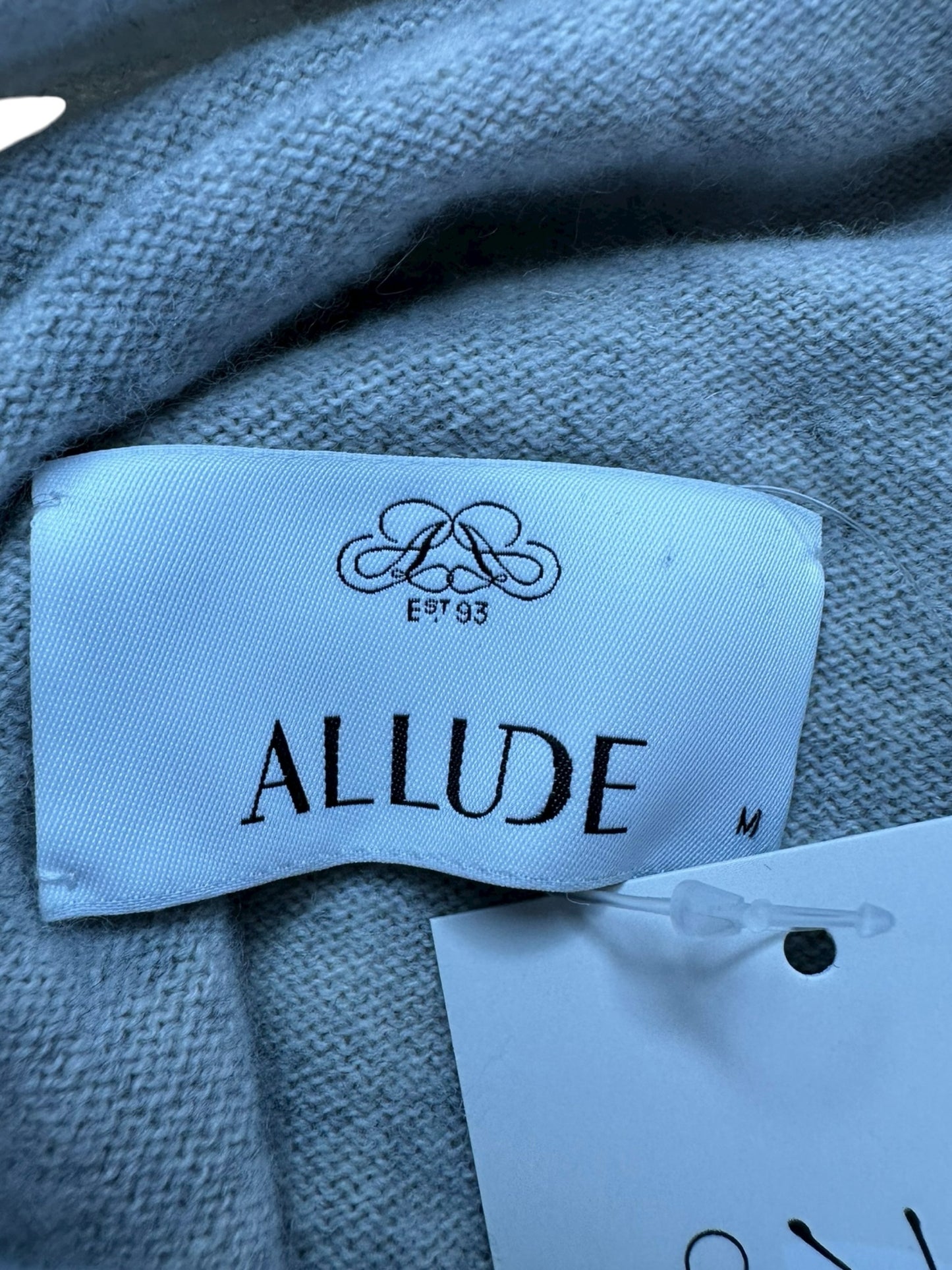 ALLUDE Gray Wool Cashmere Blend Maxi Sweater Dress Size M