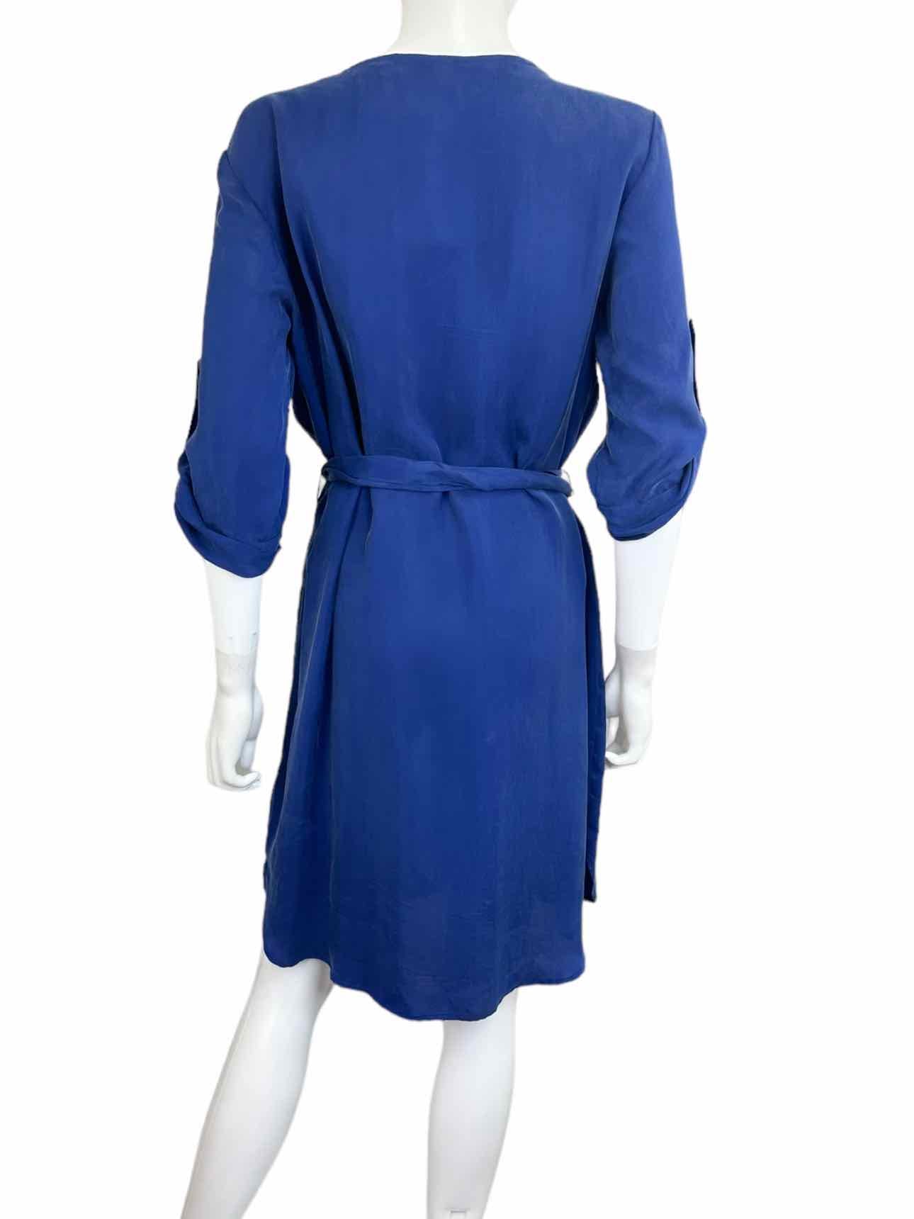 Iris Setlakwe Blue Shift Dress Size 8