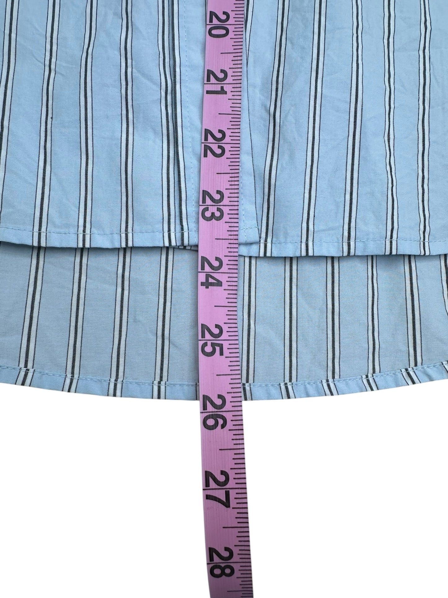 Rails Blue Striped Elsa Shirt Size M