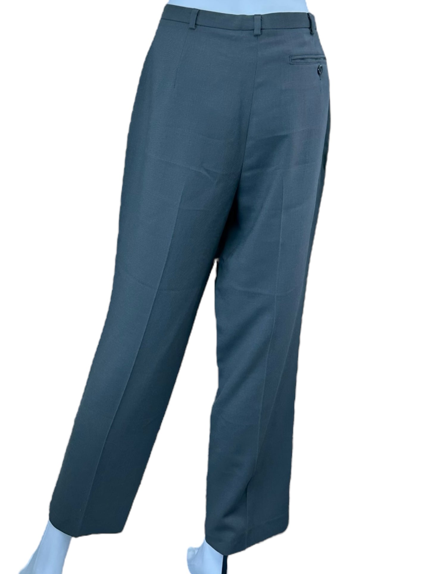 BANANA REPUBLIC Gray 100% Wool Touser Size 14
