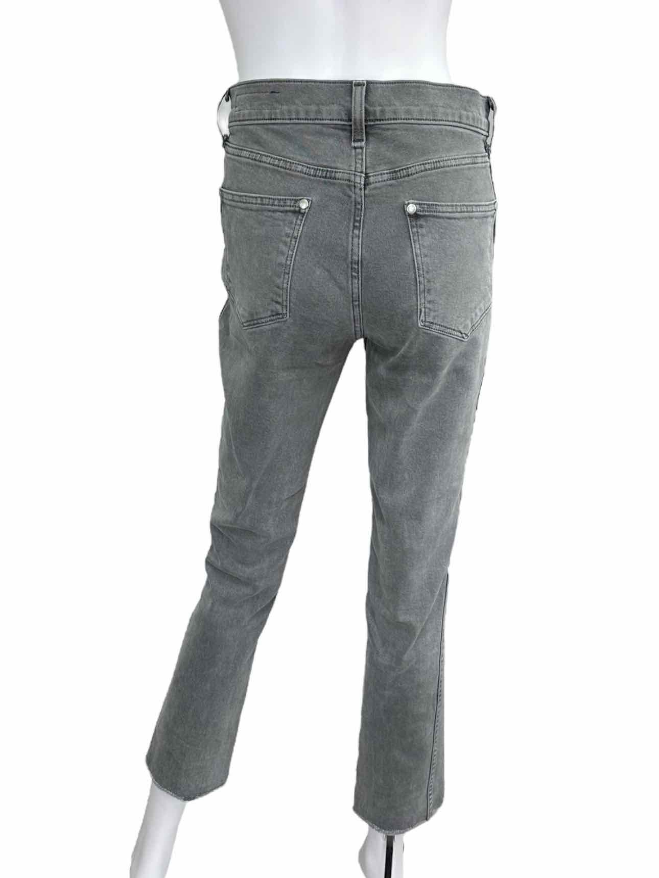 rag & bone Gray Cropped Skinny Jeans Size 26