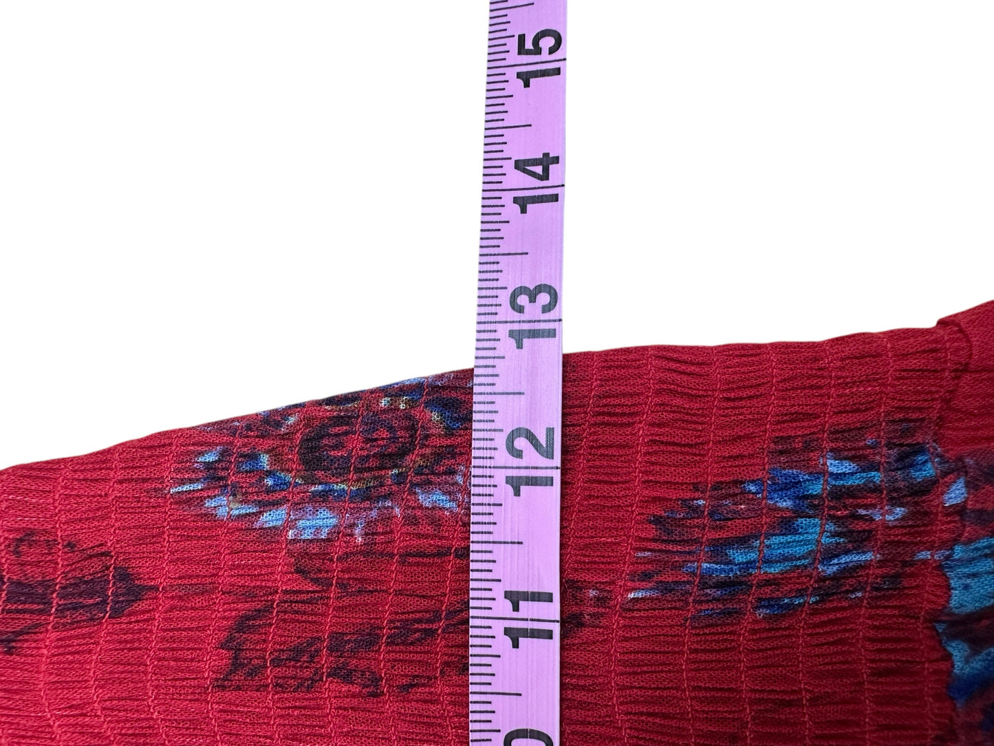 Free People Red Floral Sundress Size XS
