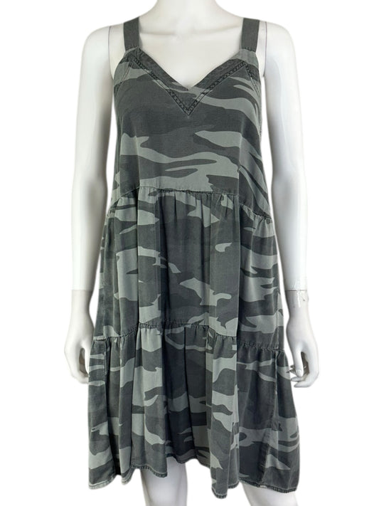 Splendid Gray Camo Mini Dress Size XS