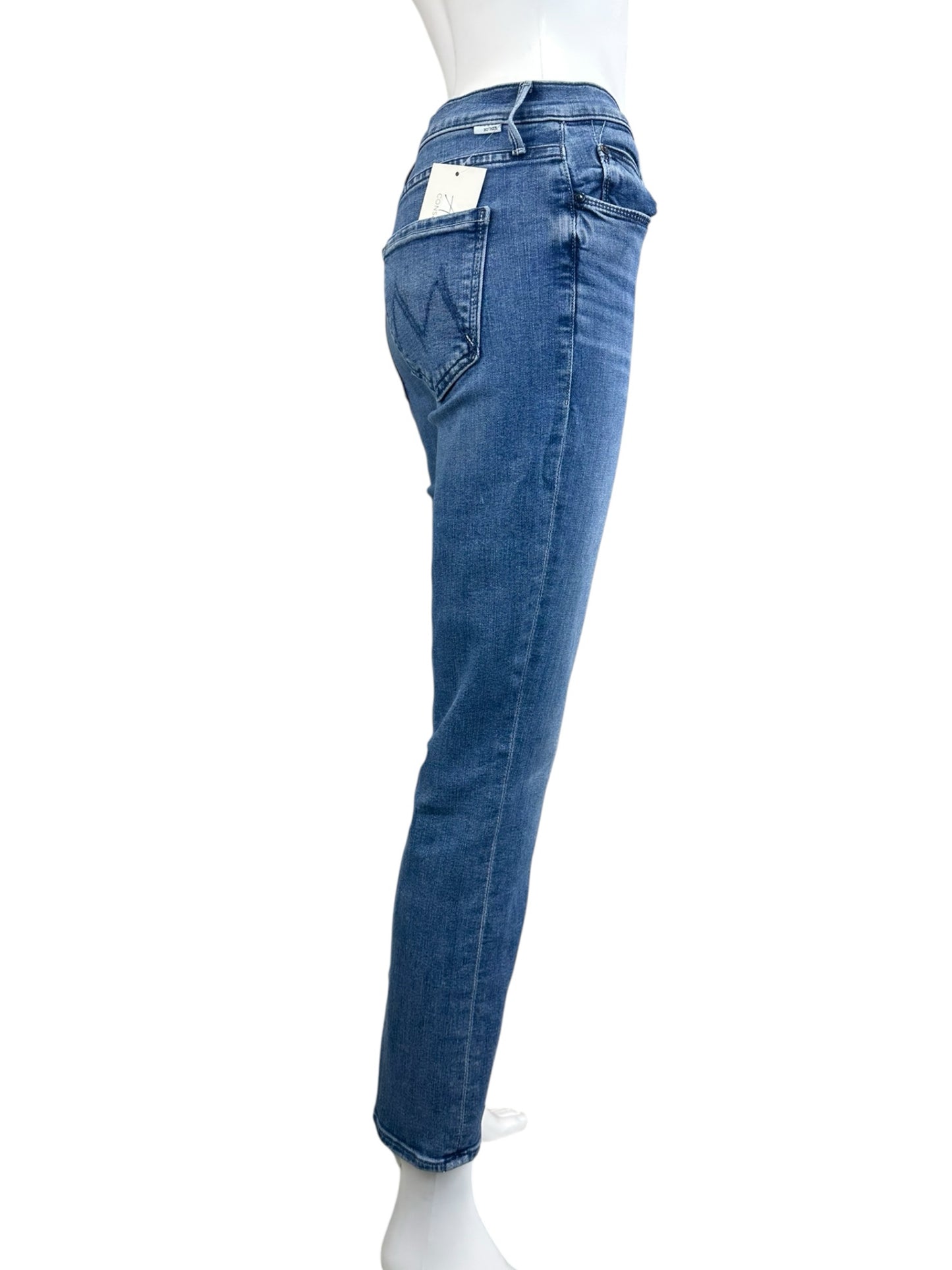 MOTHER Medium Wash Skinny Jeans Size 27