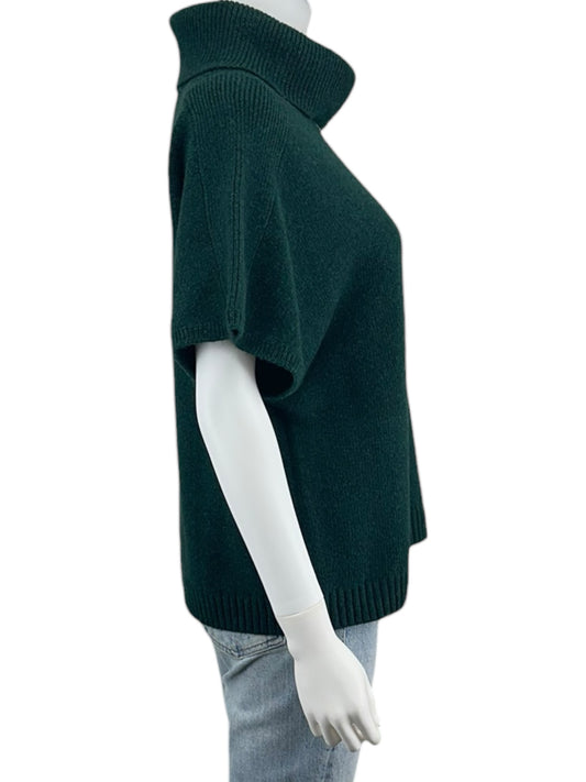 cabi Green Takeout Turtleneck Sweater Size M