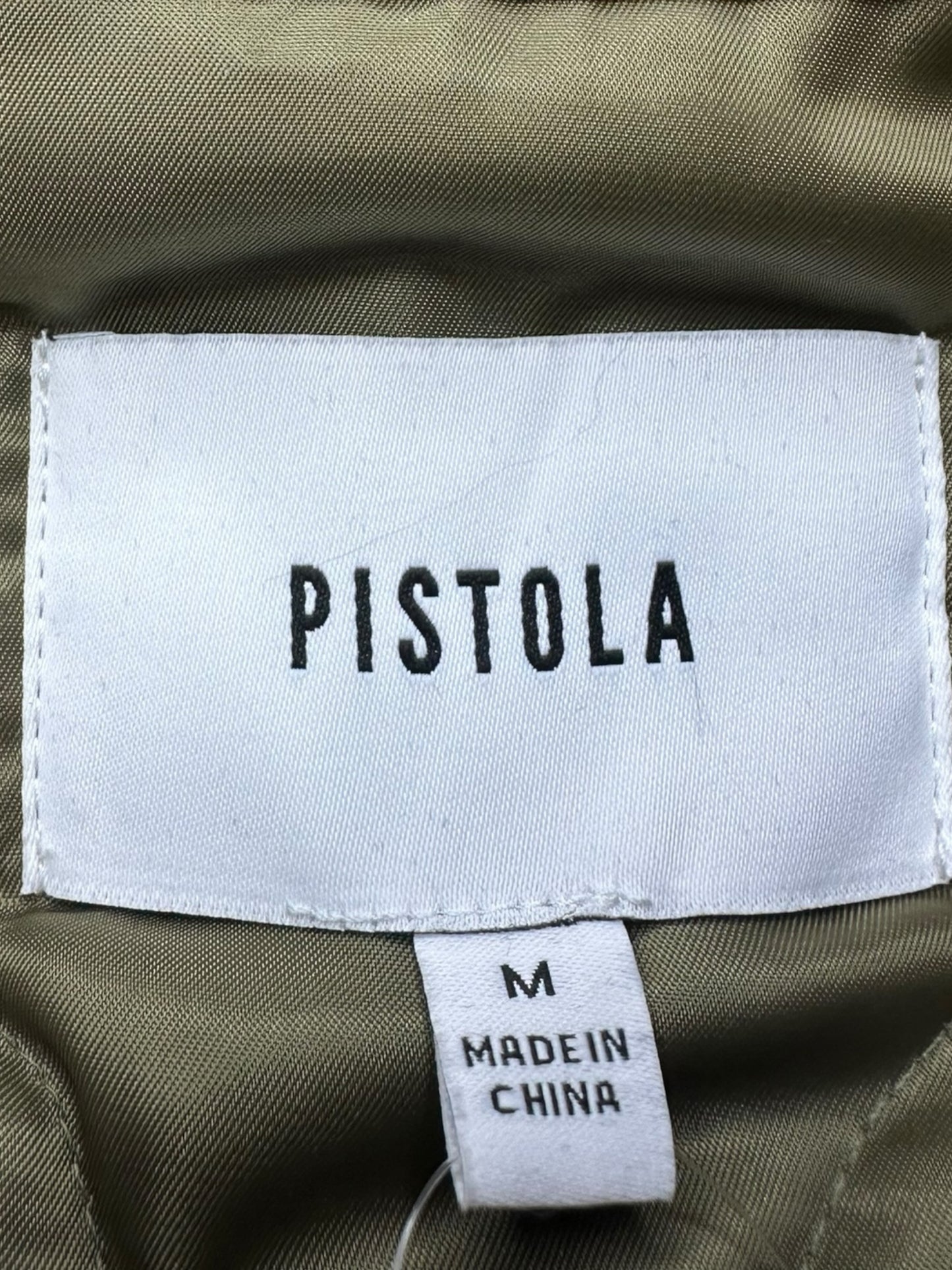 PISTOLA NWT Green ELVA Quilted Jacket Size M