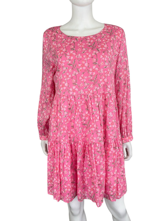 vineyard vines Pink Floral Mini Dress Size L