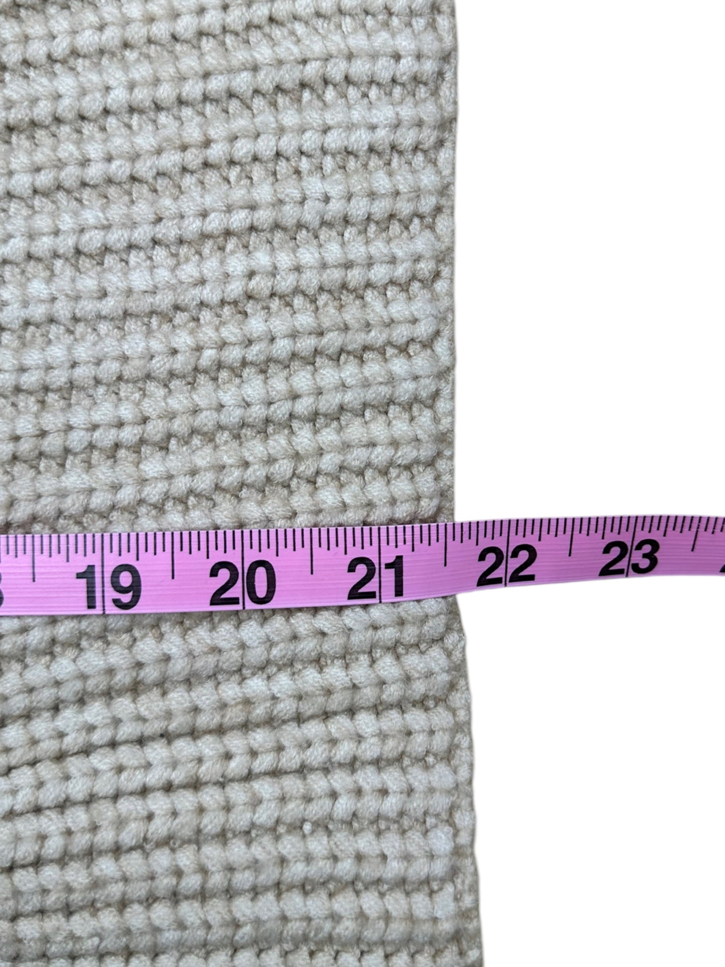 Jamison Tan Cable Knitted Sweater Size S