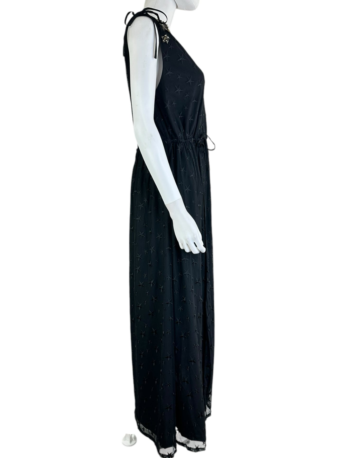 Zac Posen NWT Black Star Cocktail Dress Size S