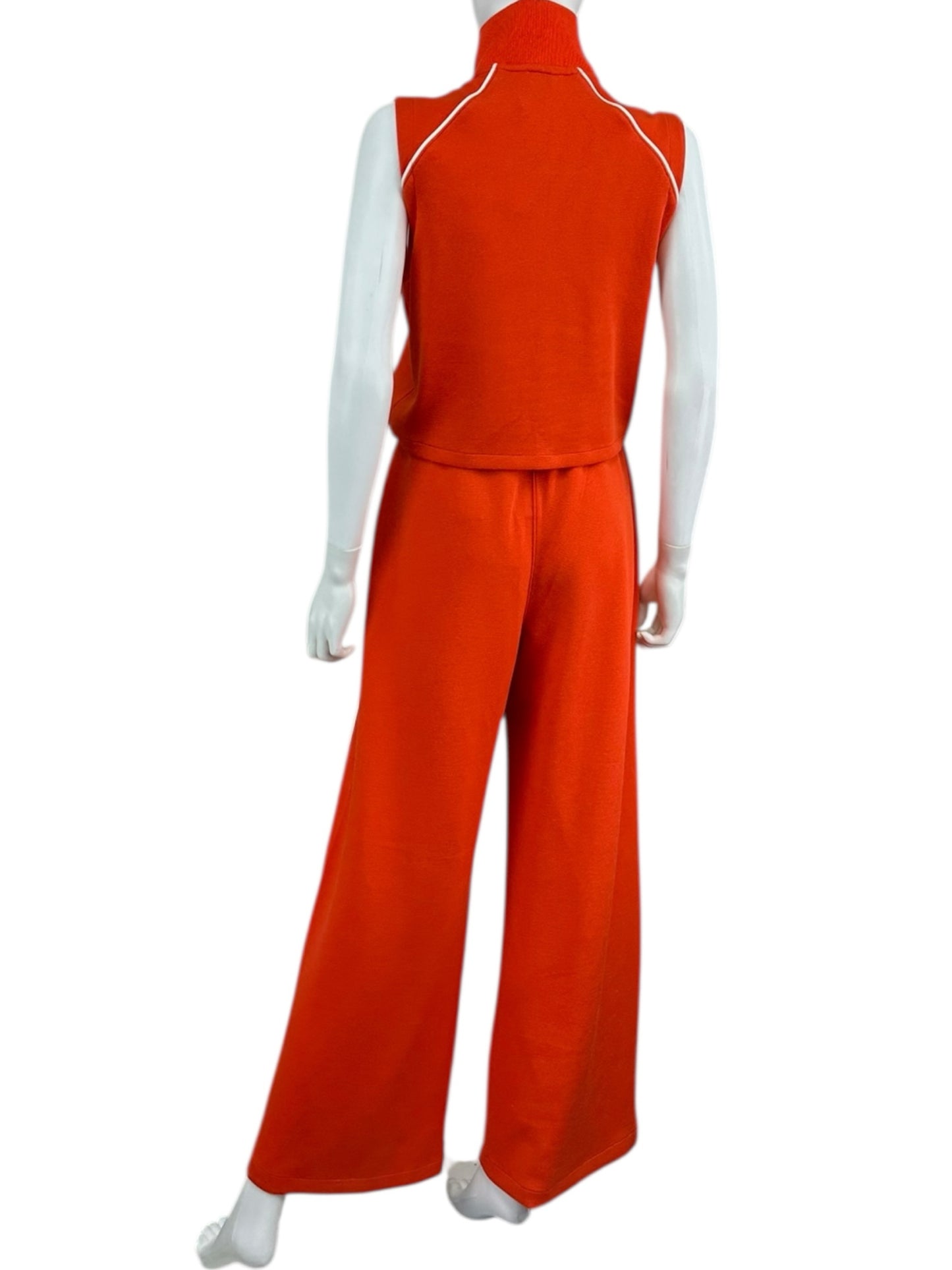 SPANX Orange AirEssentials Mockneck Jumpsuit Size S