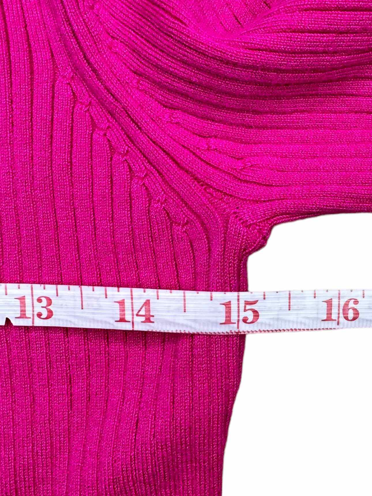 I.N.C. NWT Pink Asymmetrical Lace Up Sweater Size S