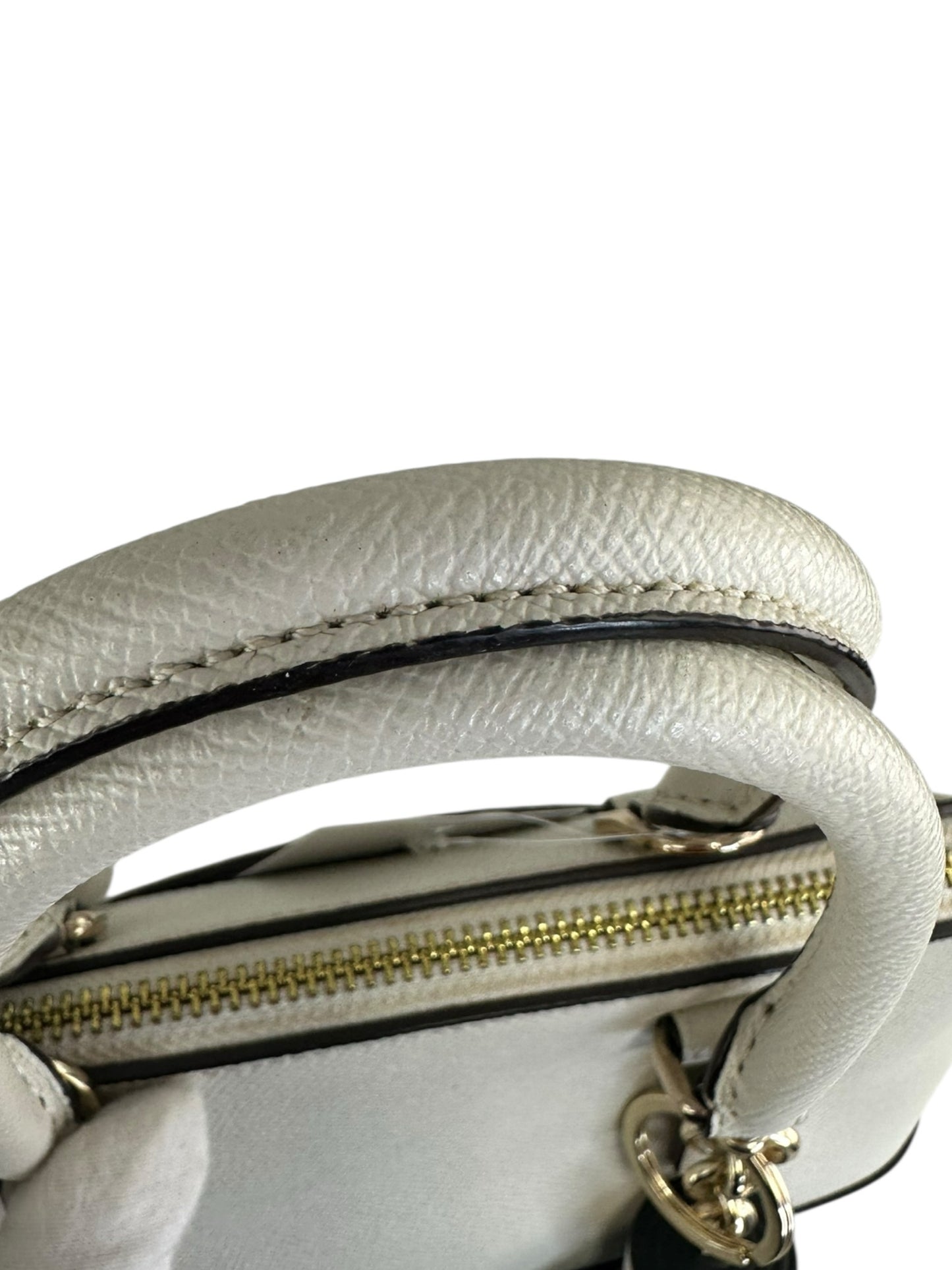 coach Cream Leather Purse