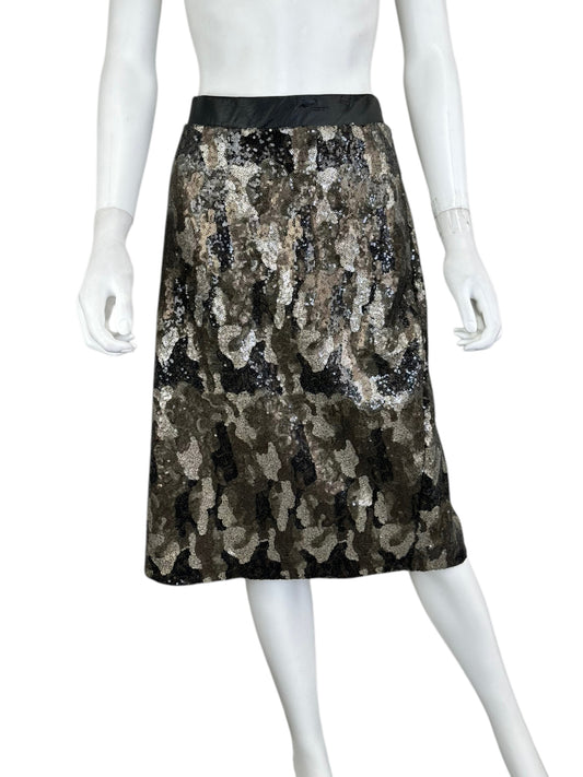 LANE BRYANT NWT Camo Sequin Pencil Skirt Size 24